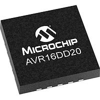 Microchip Technology AVR16DD20T-I/REB MCUs 16KB, 2KB RAM, 20p, 24MHz, MVIO, 12b ADC, ZCD, DAC, 2xUART, SPI, TWI