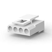 Vỏ phích cắm 4 vị trí dạng socket AMP Connectors - TE Connectivity 1-480722-0