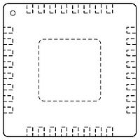 Texas Instruments DS90UB633ARTVRQ1 Serializer 1M pixel ADAS 60-100 MHz PCLK serializer A 595-DS90UB633ARTVTQ1