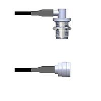 Amphenol Custom Cable Q-1S0550008084i RF Cable Assemblies N-RJB/TNC-SP RG58 84I