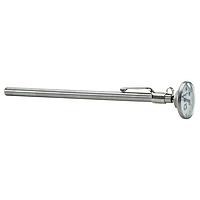 OMEGA K-79-8 1 in Dial Pocket Size Bimetal Thermometer with Plastic Case (150 °C, Stem, 5 in)