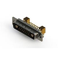 EDAC 629-17W2640-5T2 Mixed Contact D-Sub Connectors Right-angle Power Combo D-Sub Connector