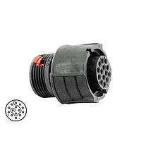Eaton Souriau-Sunbank CL1F2200 ຕົວເຊື່ອມມົວມົນມາດຕະຖານ 14P ປຸກຊອກເກັດ Sz 2 ບໍ່ມີການປິດກັນ