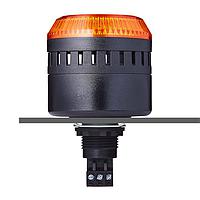 Còi báo ELG gắn bảng LED 24 V AC/DC màu hổ phách, màu đen Auer Signal 814511405