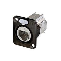 Đầu nối XLR RECP CAT6A D series có khiên chắn IDC - màu đen NEUTRIK NE8FDX-Y6-B