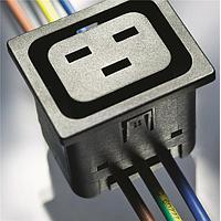 Schurter 4710.6014 Outlets MOUNTNG SNAP N 1.5mm 16A IDC TERMINAL