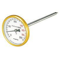skSATO 2150-20 Bimetal Thermometer for Asphalt (0~200°C, Small white scale plate)