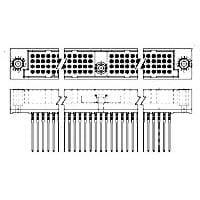 Đầu nối tốc độ cao / mô-đun HDI PIN ASSY 4 HÀNG 320 CHỖ AMP Connectors - TE Connectivity 532921-1