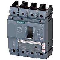 SIEMENS 3VA52255EF410AA0 System Protection BRKR 3VA52 4P 250A 35KA ATAM