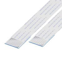 Cáp nhảy FFC / FPC 1mm Pitch FlatFlexCable, 10 tiếp điểm, Dẫn điện cùng mặt, Dài 76mm/3in, Mạ thiếc GCT (Global Connector Technology) 10-10-A-0076-C-4-08-4-T