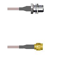 Amphenol Custom Cable Q-1T03B0005120i RF Cable Assemblies N-SJB/SMA-SP G316 120I