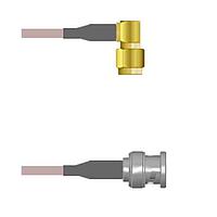 Amphenol Custom Cable Q-3800M000H007i RF Cable Assemblies SMA-RP/BNC-SP G142 7I