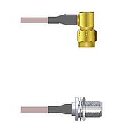 Amphenol Custom Cable Q-3301Z0001084i RF Cable Assemblies SMA-RP/N-SJB G178 84I