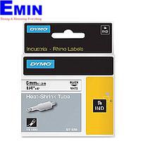 DYMO 63020771 IND 열수축 튜브 화이트 테이프 (6mm x 1.5m)