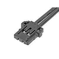 Molex 219656-2020 Discrete Wire Pico-Lock F-F OTS Cbl Assy SR 50mm Au 2Ckts Blk