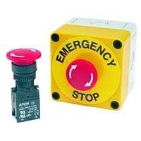 APEM A01ESD Panel Mount Indicators / Switch Indicators E-STOP SWITCH A01ESD 16MM