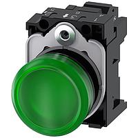 Đèn báo lắp bảng LED màu xanh lá cây SIEMENS A6X30141936