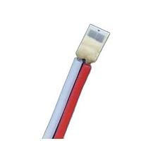 Innovative Sensor Technology P1K0.538.2L.B.500.U 温度センサー 1000オーム、IEC 60751 F 0.3、-50℃～+200℃、5 x 3.8 x 2.1 mm（長さ×幅×高さ）、500 mm長銅/銀撚り線、AWG20/19、PTFE絶縁 / 赤色