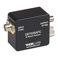 THORLABS DET025AFC High-Speed Fiber-Coupled Detectors (2 GHz, 400 - 1100 nm, 8-32 Tap)