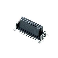 Harwin M55-6001642R Connectors 16P 1.27 SMC Female Vertical SMT Type