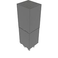 Samtec ESW-102-33-L-D Sockets .100" Elevated Socket Strip