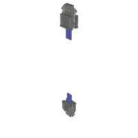 Samtec SFSS-03-28-G-08.00-DR-NDS Discrete Wire Cable Assemblies .050" Tiger Eye Single Row Discrete Wire Cable Assembly, Socket