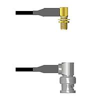 Amphenol Custom Cable Q-2R00E0008012i ສາຍສັ້ນ RF SMA-RJB/BNC-RP RG58 12I