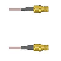 Amphenol Custom Cable Q-2T02T0001144i RF Cable Assemblies SMA-SJ/SMA-SJ G178 144I