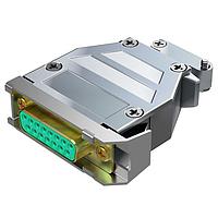 Amphenol Positronic RD9S10GVL0 Receptacle DSUB 9F CRIMP GF ZINC