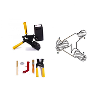 Goldweld CC11-E-5035 Welding Mould connect Bus bar to Bus bar (A: 50mm²; B: 35mm²)