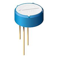 Bourns 3345P-1-103 Trimmer Resistors - Single Turn 1/2" RND 10K OHM