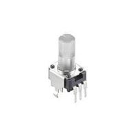 Alps Alpine RK09K1130D62 Rotary Vertical type / Single-unit / 10k ohm, 15A / 280 Deg. Rot. / LM1=20mm (Flat Shaft) / With Clear Shaft