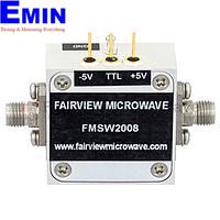FairviewMicrowave  FMSW2008  SMA PIN Diode Switch SPST (50 Ohm, 50 MHz - 26.5 GHz, +27 dBm, SMA Female)