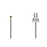 Bộ cáp RF I-Pex MHF I2SMA STRJck R Mt thép không gỉ SUS316 EPDM ORing 6GHz 100mm 1.37mm Cbl GCT (Global Connector Technology) CAB569RF-0100-A-1-E