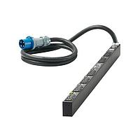 Thanh Nguồn Mạng POU, Dọc, 60A, 3 Pha Delta, IEC60309 3P Panduit QZ1B2G6BN24Z1