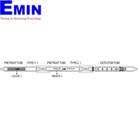 Kitagawa 230SA Detector Tube (11-110ppm/ 5-50ppm/ 2.5-25ppm/ 1-10ppm)