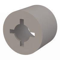 Essentra Components 13SPRT063 Self Retaining Round Spacer, Retaining, #6 Screw, .250 Spacer