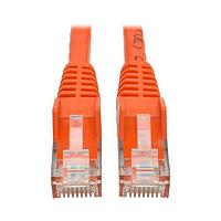 Tripp Lite N201-015-OR Cat 6 15FT ORNG CT6 SNAG PTCH CBL