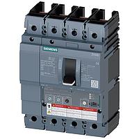 SIEMENS 3VA61107HL410AA0 System Protection BRKR 3VA61 4P 100A 100KA ETU3-LI