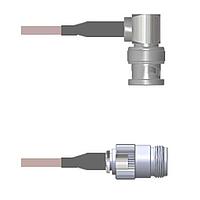 Amphenol Custom Cable Q-0D0200005018i RF Cable Assemblies BNC-RP/N-SJ G316 18I