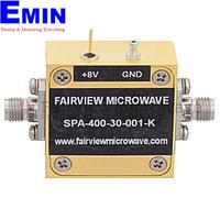 Fairview SPA-400-30-001-K 18 GHz to 40 GHz, Medium Power Broadband Amplifier with 20 dBm, 30 dB Gain and 2.92mm