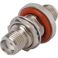 Bộ chuyển đổi RF - Dòng In Loạt Bộ chuyển đổi Hermetic SMA F sang F lỗ lắp bảng Amphenol SV Microwave SF2991-6002