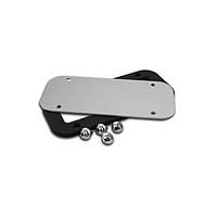Hammond Manufacturing GP136LG Electrical Enclosures Gland plate Gray for 12.13 x 4.63 opening - Steel/Lt Gray