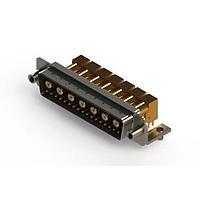 EDAC 629-24W7640-7TD Mixed Contact D-Sub Connectors Right-angle Power Combo D-Sub Connector