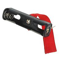 Eagle Plastic Devices 12BH411P-R-GR Battery Clip 1 "AAA" PC LDS W/RIB