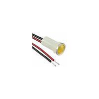 VCC 1092D3-250VAC LED Panel Mount Indicators PMI .5" ED Amb Semi-Dome 250V