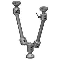 Swivellink SLM-110200 デュアルアームベーシックキット メトリック標準 デュアルアームキット 200mmリンク付き