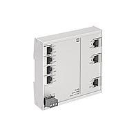 Bộ chuyển mạch Ethernet không quản lý Ha-VIS eCon 2070GBT-A - bộ chuyển mạch không quản lý với 7 cổng Gigabit RJ45, (dải nhiệt độ mở rộng) HARTING 24024070000