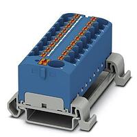 PHOENIX CONTACT 3273770 DIN 레일 터미널 블록 PTFIX 10/18X4-NS35A BU