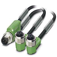 PHOENIX CONTACT 1669013 Sensor Cables / Actuator Cables SAC-3P-M12Y/2 X1,5-PUR/M12FR